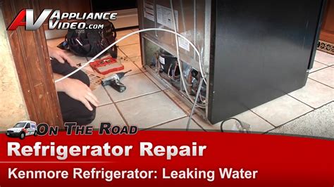 kenmore coldspot refrigerator leaking water on floor|Troubleshooting a Kenmore Refrigerator Leaking。